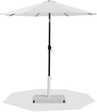 Load image into Gallery viewer, Fiji - Aluminum Patio Umbrella With Square White And Black Base
