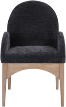 Load image into Gallery viewer, Waldorf - Chenille Dining Arm Chair With Natural Legs
