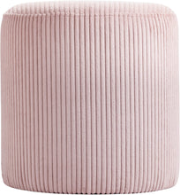 Load image into Gallery viewer, Roy - Round Microsuede Ottoman / Stool
