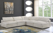 Load image into Gallery viewer, Cozy - 5 Piece Modular Corner Armless Sectional
