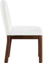 Load image into Gallery viewer, Conrad - Linen Dining Chair With Brown Legs
