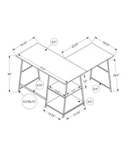 Load image into Gallery viewer, Computer Desk, Home Office, Corner, Storage Shelves, L Shape, Work, Laptop, Contemporary, Modern
