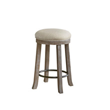 Load image into Gallery viewer, Swivel Counter Stool - Cream / Reclaimed Gray
