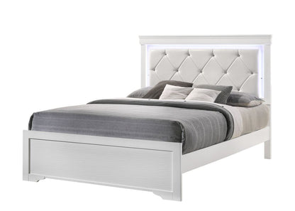 Galaxy Home Brooklyn Queen Bed in White