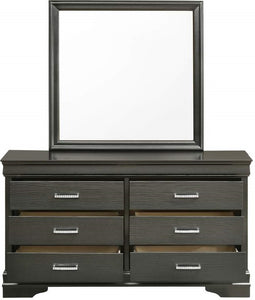 Galaxy Home Brooklyn Dresser in Gray - Ego Home Furniture