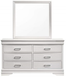 Galaxy Home Brooklyn Dresser in White - Ego Home Furniture