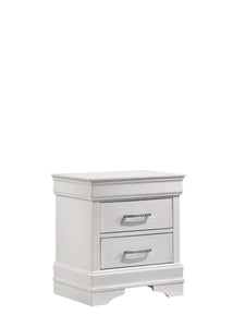 Galaxy Home Brooklyn Nightstand in White - Ego Home Furniture