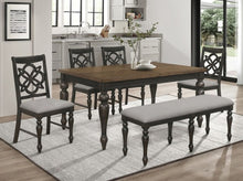 Load image into Gallery viewer, Crown Mark Furniture Hilara Side Chair in Dark Brown (Set of 2)
