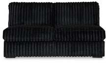 Load image into Gallery viewer, Midnight-Madness - Armless Loveseat - Onyx
