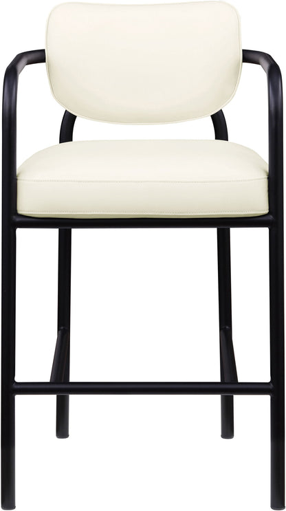 Serava - Vegan Leather Upholstered Bar Stool