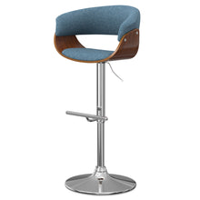Load image into Gallery viewer, Sheldon - Upholstered Adjustable Swivel Bar Stool
