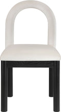 Load image into Gallery viewer, Conrad - Velvet Dining Chair With Black Legs

