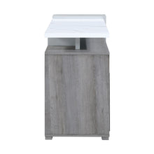 Load image into Gallery viewer, Zoro - 76" Entertainment Unit With Bluetooth Speaker - Dark Brown / White

