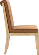 Load image into Gallery viewer, Gwendolyn - Faux Leather Dining Side Chair With Natural Frame (Set of 2)
