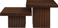 Load image into Gallery viewer, Spencer - Oak Veneer 2 Piece Coffee Table
