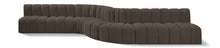 Load image into Gallery viewer, Arc - Boucle Fabric 8 Piece Curved Modular Sofa
