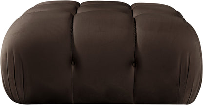 Orin - Velvet Performance Fabric Upholstered Modular Ottoman