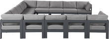 Load image into Gallery viewer, Nizuc - Outdoor Patio 13 Piece Modular Sectional With Gray Frame
