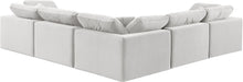 Load image into Gallery viewer, Comfy - 5 Piece Velvet Modular Corner Sectional
