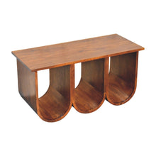 Load image into Gallery viewer, Triple Open Style Coffee Table - Beige / Brown
