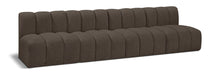 Load image into Gallery viewer, Arc - Boucle Fabric 4 Seats Modular Sofa
