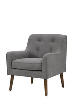 Load image into Gallery viewer, Ryder - Mid Century Modern Woven Fabric Tufted Armchair

