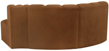 Load image into Gallery viewer, Arc - Velvet 3 Piece Modular L-Shaped Sofa - Saddle
