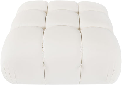 Orin - Velvet Performance Fabric Upholstered Modular Ottoman