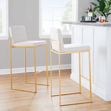 Load image into Gallery viewer, Fuji - Contemporary Design High Back Barstool
