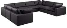 Load image into Gallery viewer, Comfy - 8 Piece Faux Leather Modular Sectional
