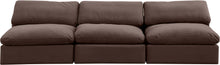 Load image into Gallery viewer, Comfy - Velvet Modular Armless Sofa 3 Seats
