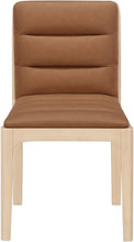 Load image into Gallery viewer, Ellis - Vegan Leather Upholstered Dining Chair (Set of 2) - Natural Base

