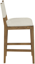 Load image into Gallery viewer, Avon - Linen Textured Performance Fabric Counter Stool
