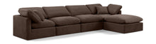 Load image into Gallery viewer, Indulge - Velvet 5 Piece Modular Sectional With Chaise
