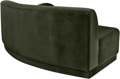 Avra - Velvet Performance Fabric Upholstered Armless Sofa
