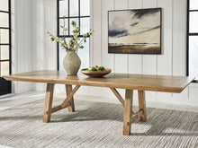 Load image into Gallery viewer, Ridgester - Rectangular Dining Room Extension Table - Light Brown
