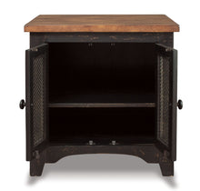 Load image into Gallery viewer, Valebeck - Rectangular End Table - Black / Brown
