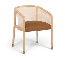 Load image into Gallery viewer, Sylvan - Vegan Leather Dining Chair (Set of 2) - Natural Frame

