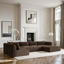 Load image into Gallery viewer, Shaggy - 5 Piece Modular U-Shaped Sectional
