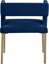Load image into Gallery viewer, Caleb - Dining Chair with Gold Legs (Set of 2)
