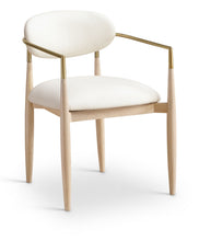 Load image into Gallery viewer, Riccio - Dining Arm Chair (Set of 2) - Natural And Gold Frame
