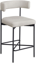 Load image into Gallery viewer, Rivage - Durable Stool With Black Frame (Set of 2)
