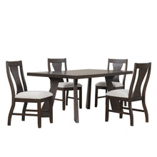 Load image into Gallery viewer, Chestnut Ridge - 5 Piece Dining Room Set (Round 72" Table &amp; 4 Chairs) - Brown / Beige
