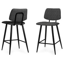 Load image into Gallery viewer, Raya - Upholstered Counter Height Stool (Set of 2)
