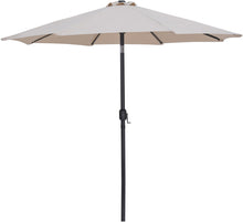 Load image into Gallery viewer, Fiji - Aluminum Patio Umbrella With Square Teak And Black Base
