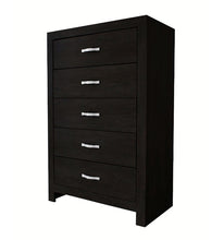 Load image into Gallery viewer, Crown Mark Furniture Jaylen 5 Drawer Chest in Black image
