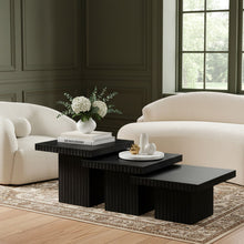 Load image into Gallery viewer, Spencer - Oak Veneer 3 Piece Coffee Tabl
