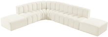 Load image into Gallery viewer, Arc - Velvet 7 Piece Corner Modular Sofa

