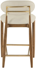 Load image into Gallery viewer, Riccio - Stool - Walnut And Gold Frame
