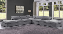 Load image into Gallery viewer, Comfy - 7 Piece Velvet Modular Corner Sectional
